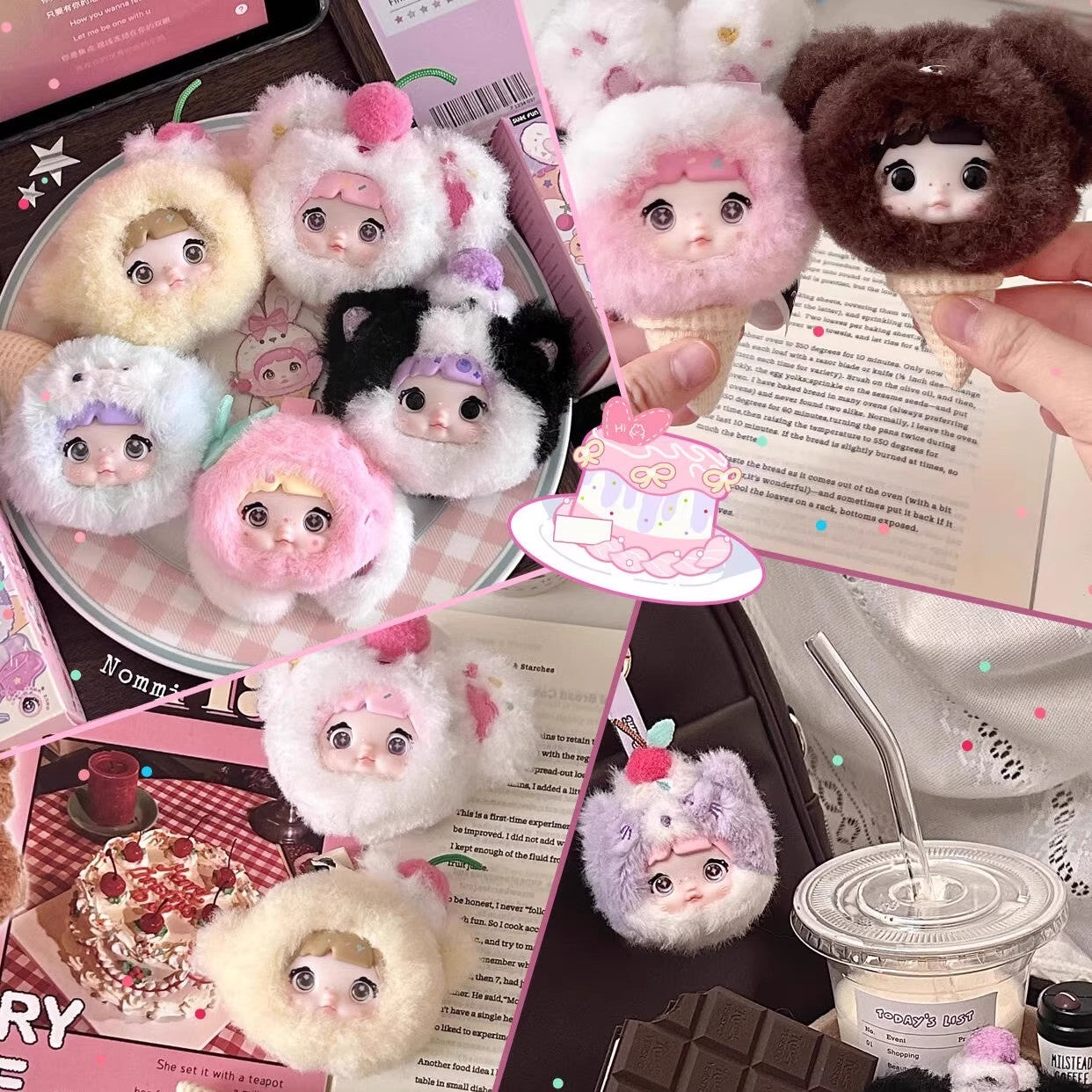 Nommi Glutinous Rice 100% Sweetness Series Plush Blind Box