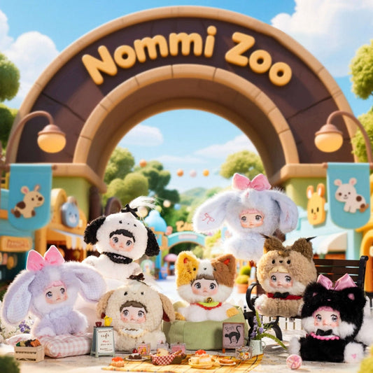 Nommi Sitting Zoo Series Plush Blind Box